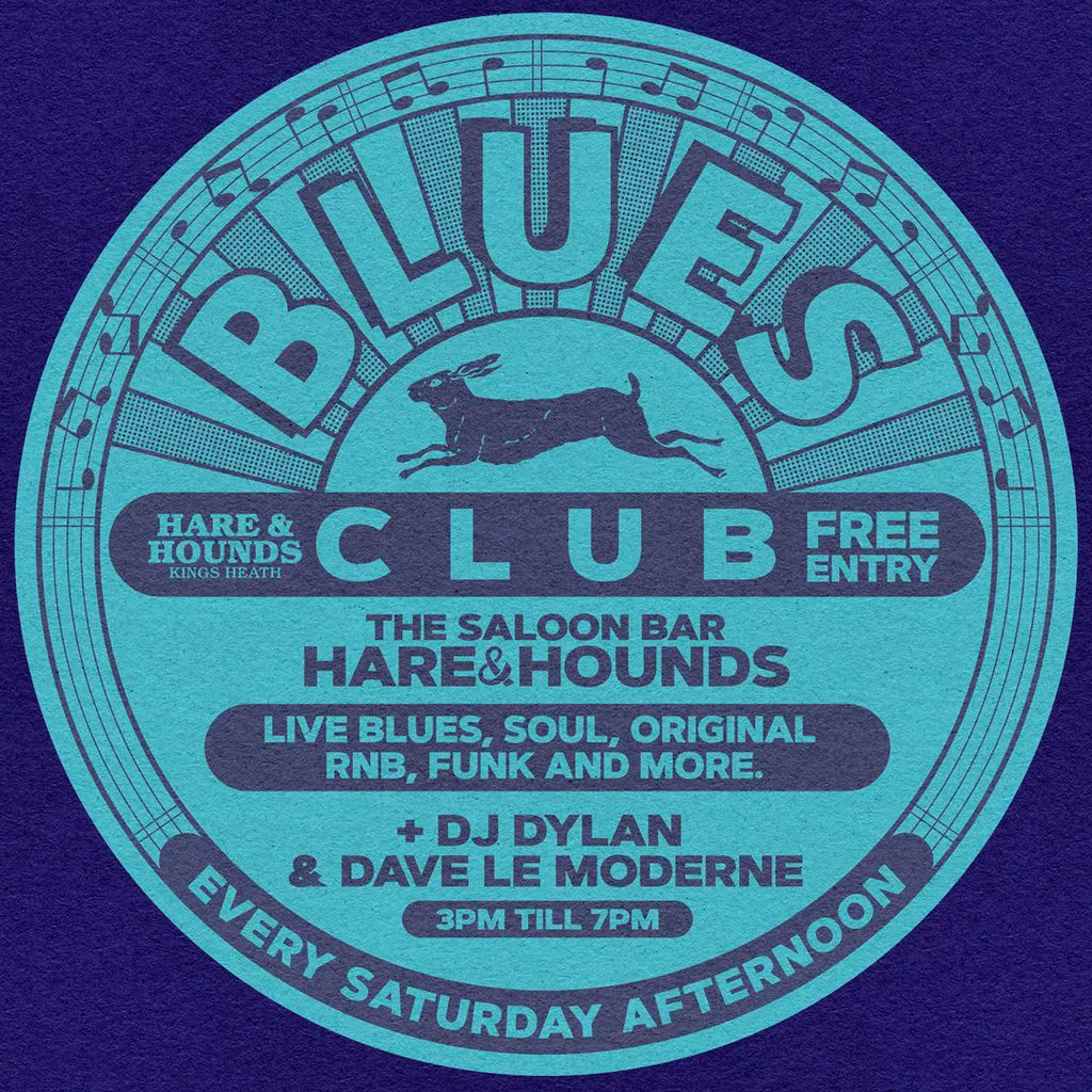 Blues Club - Weekly Saturday Afternoons: Steve Ajao Blues Giants at Hare And Hounds Kings Heath