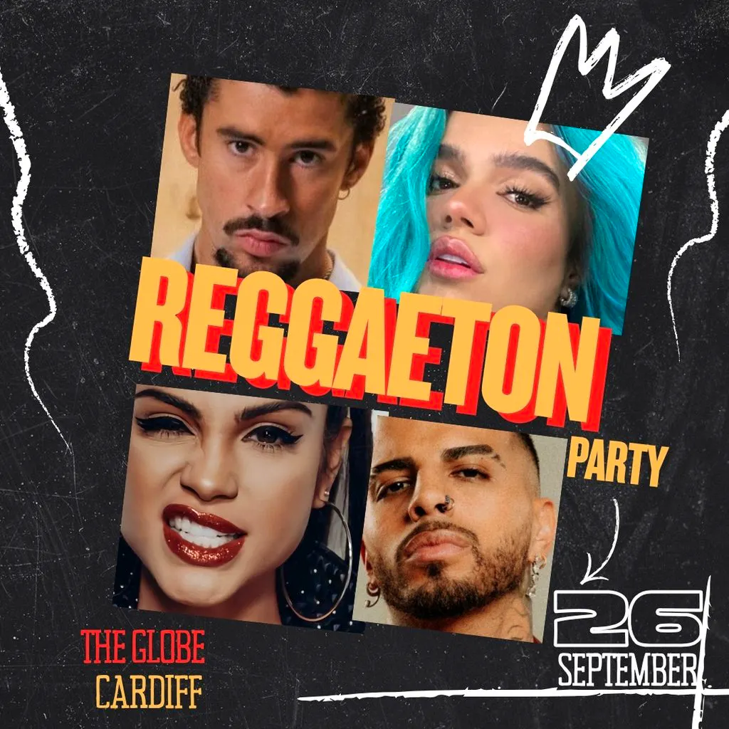 Reggaeton Party (Cardiff) September 2026 at The Globe Cardiff
