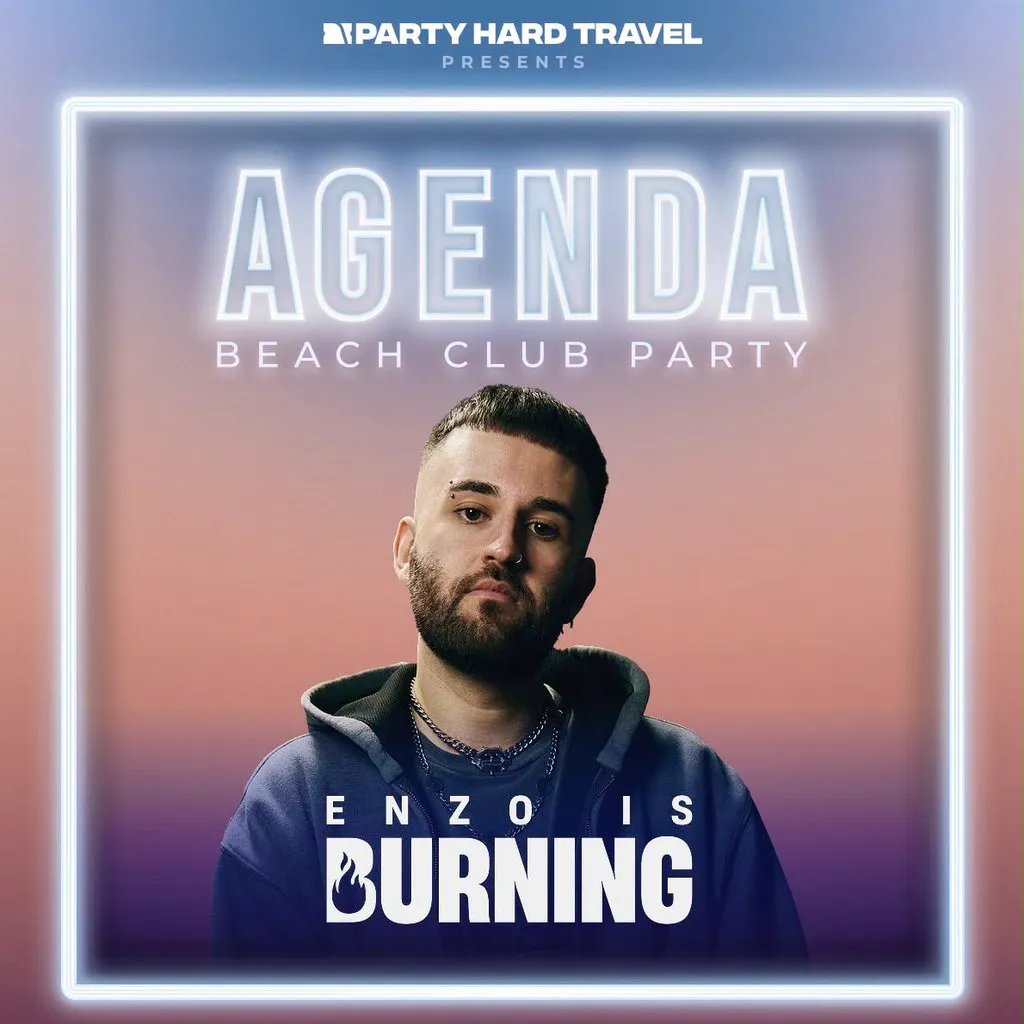 Agenda Beach Club Party at Toy Room Beach Club - Enzo Is Burning at Toy Room Beach Club