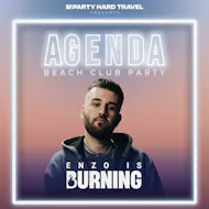 Agenda Beach Club Party at Toy Room Beach Club - Enzo Is Burning at Toy Room Beach Club