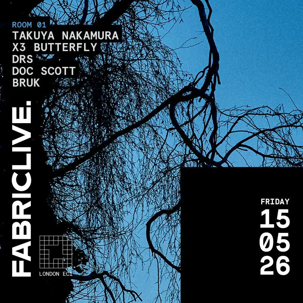 FABRICLIVE: Takuya Nakamura, X3 Butterfly, DRS, Doc Scott, Bruk at Fabric London