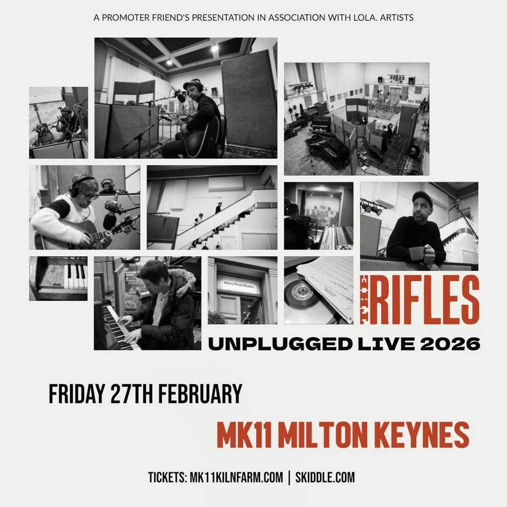 The Rifles Unplugged Live / MK11 Milton Keynes at MK11 LIVE MUSIC VENUE