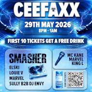**CEEFAXX** (No usbs only vinyl) Friday 29thMay 20:00-01:00 at ADVANCED BEATS STUDIOS And RECORD SHOP