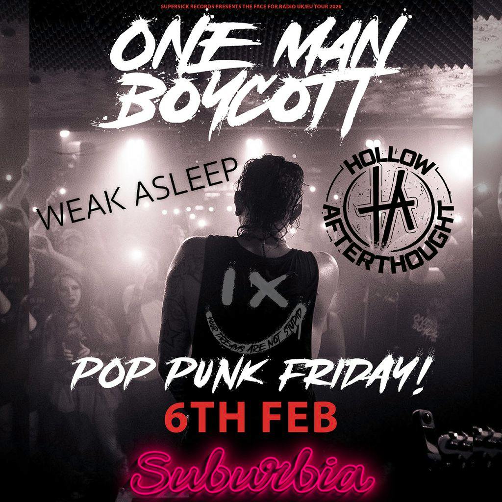 One Man Boycott at Suburbia Southampton
