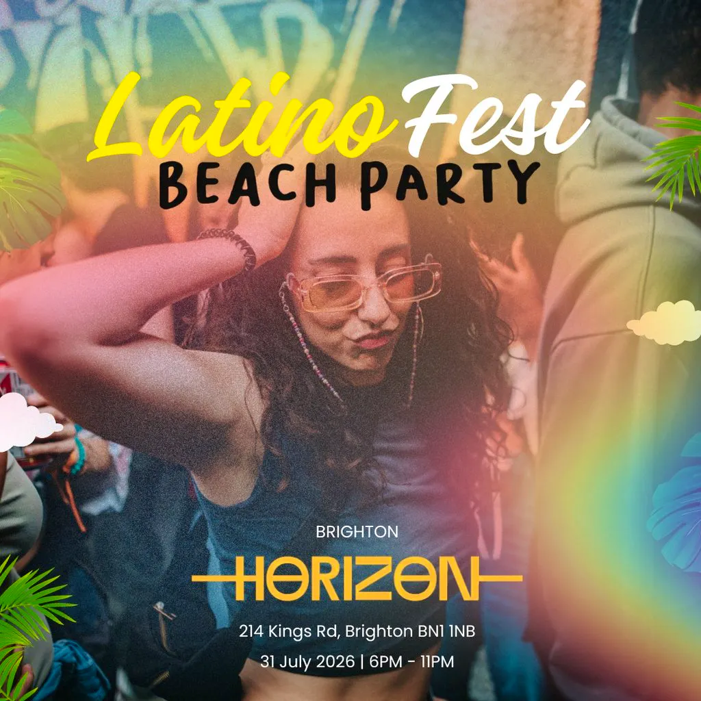 Latino Fest Summer Terrace Party (Brighton) July 2026 at Horizon