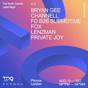 The North Quarter: Lenzman, Fox, Bryan Gee, FD B2B Submotive, Pr