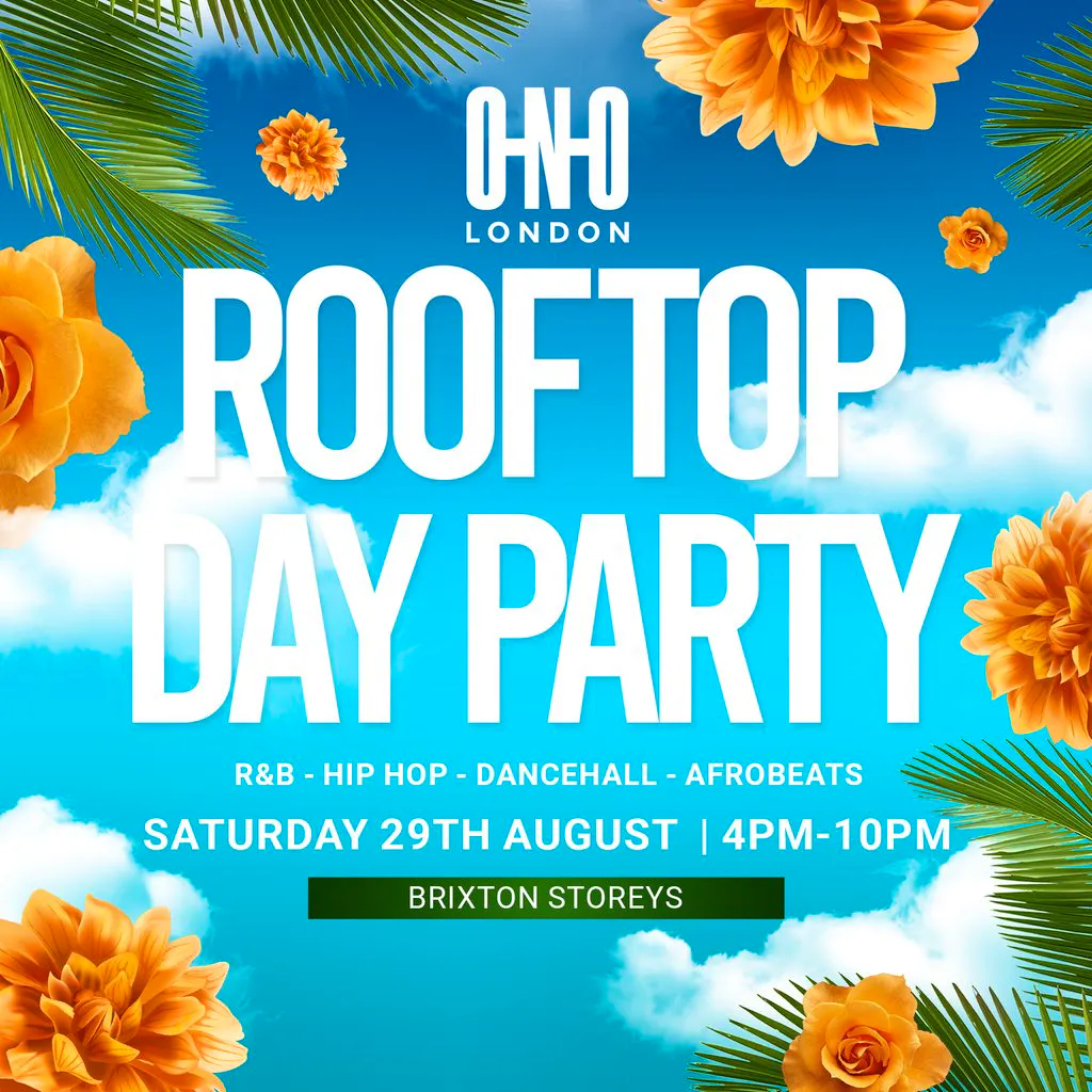 Rooftop Day Party - Bank Holiday Edition at Brixton Storeys