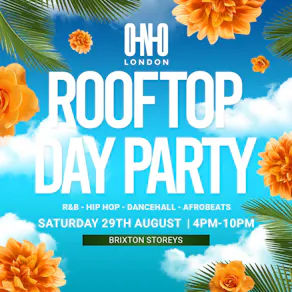 Rooftop Day Party - Bank Holiday Edition