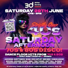 Strictly Over 40's - 70's & 80's Disco... at 3D Congleton