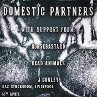 Alinea/ECA present Domestic Partners - Single Release Show at Kazimier Stockroom