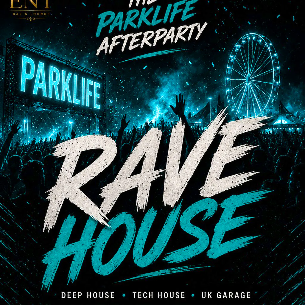 RaveHouse - Parklife afters at THE ENT BAR