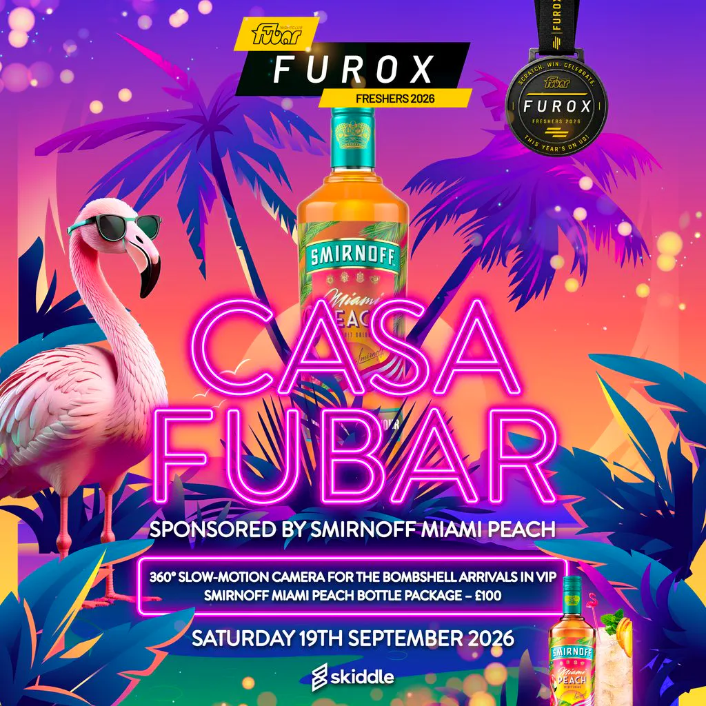 FRESHERS 2026 | Casa Fubar at Fubar