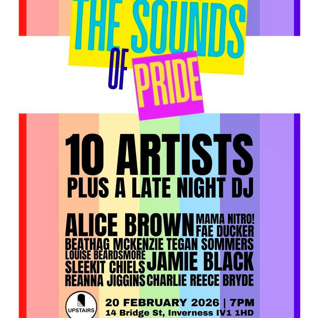 Sounds of Pride at Upstairs Inverness