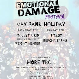 Elder Emo UK: Emotional Damage Festival Tickets | The Ferret  Preston  | Sat 4th May 2024 Lineup