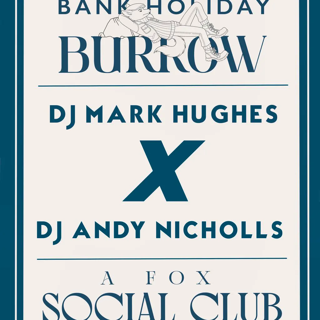 BURROW... A Fox Social Club with American Street Food at The Fox Inn