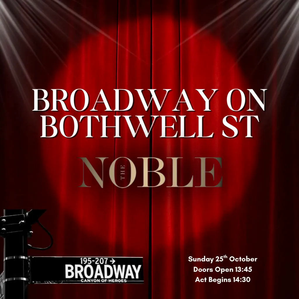 Broadway on Bothwell Street at The Noble Public House Glasgow