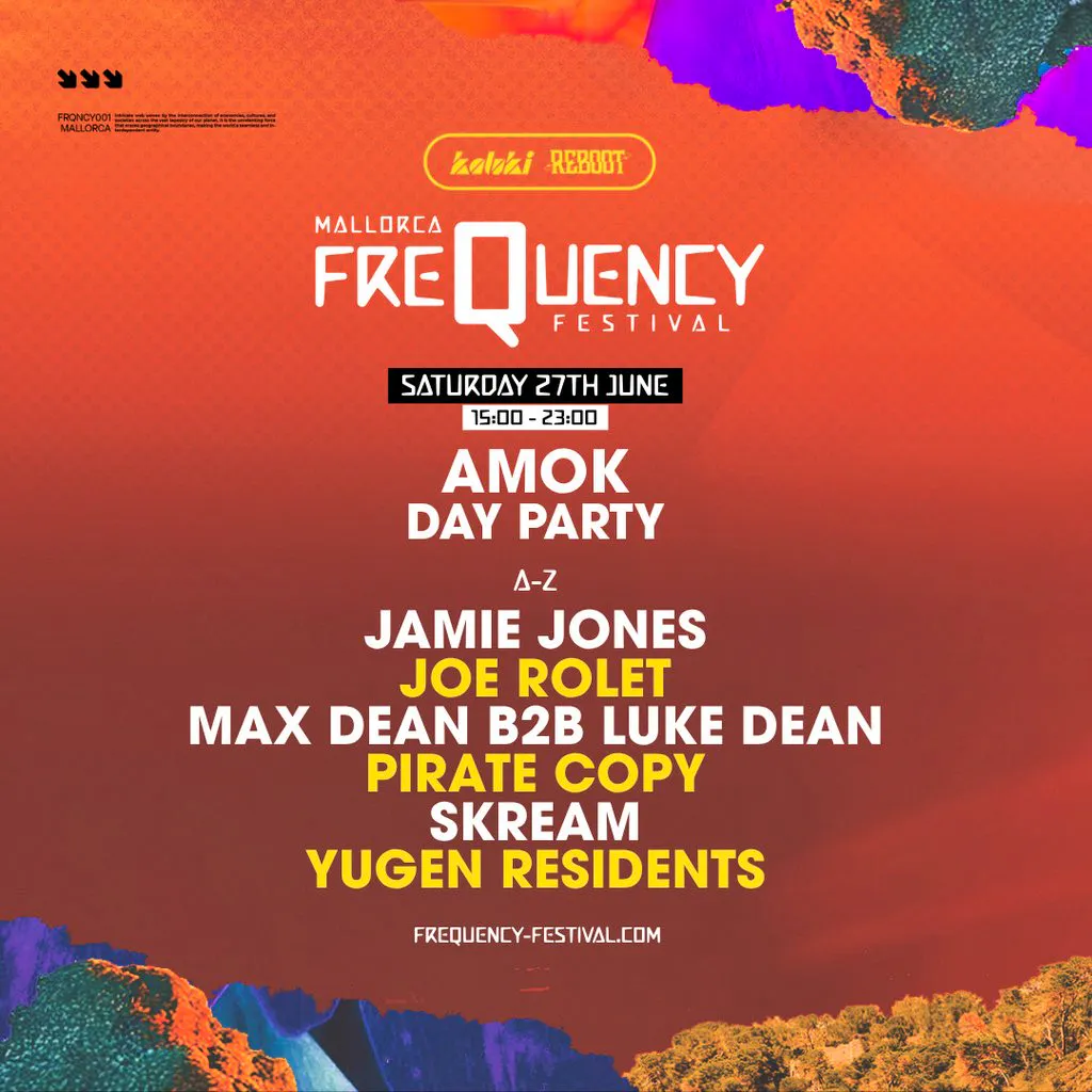 Frequency Festival Saturday: Jamie Jones, Max Dean, Skream at Amok Club