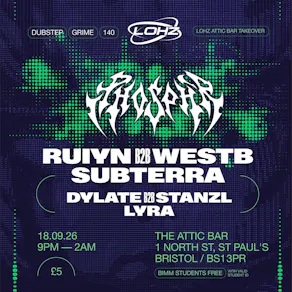 Lohz Attic Bar Takeover