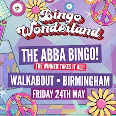 ABBA Bingo Wonderland: Birmingham at Walkabout Birmingham