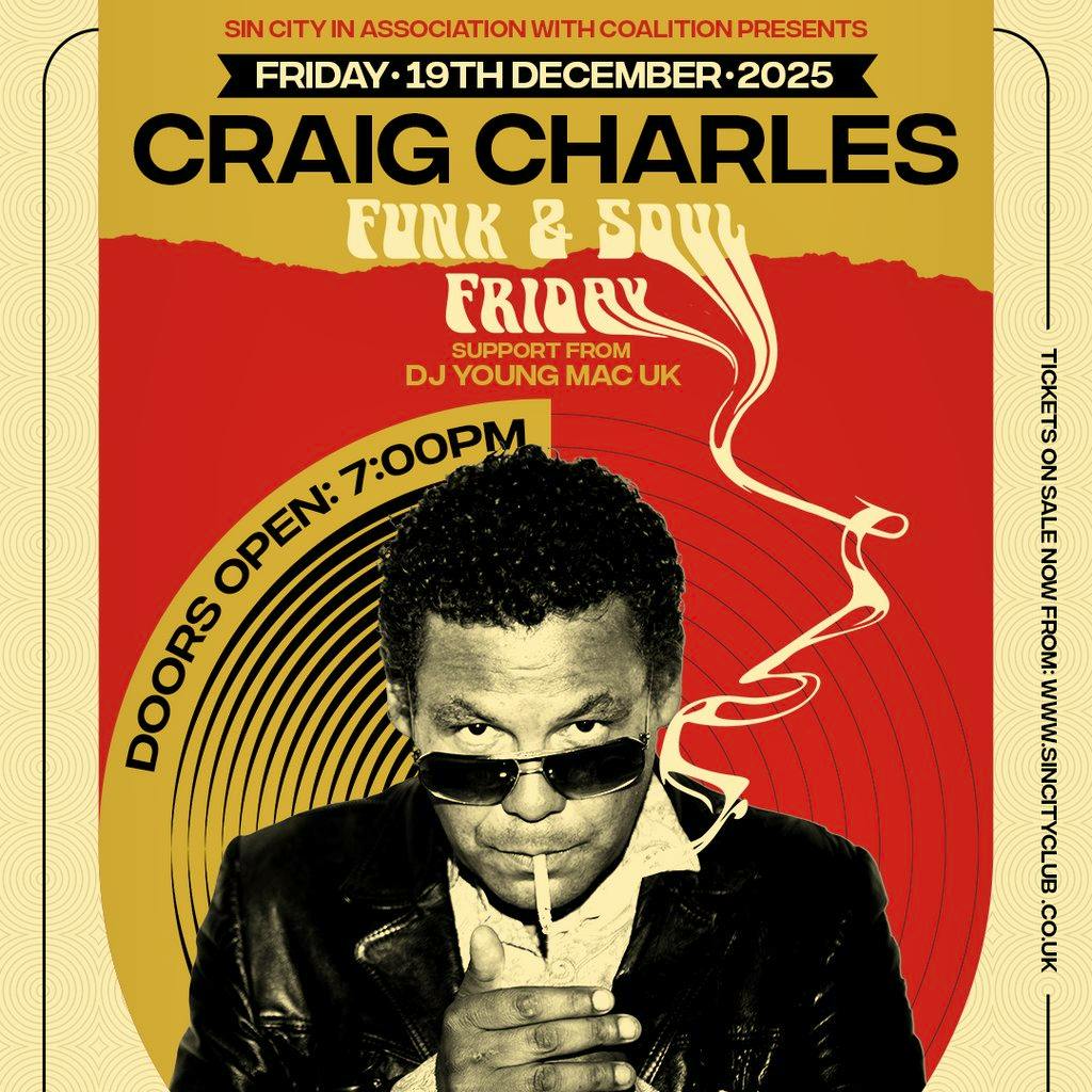 Craig Charles Live at Sin City