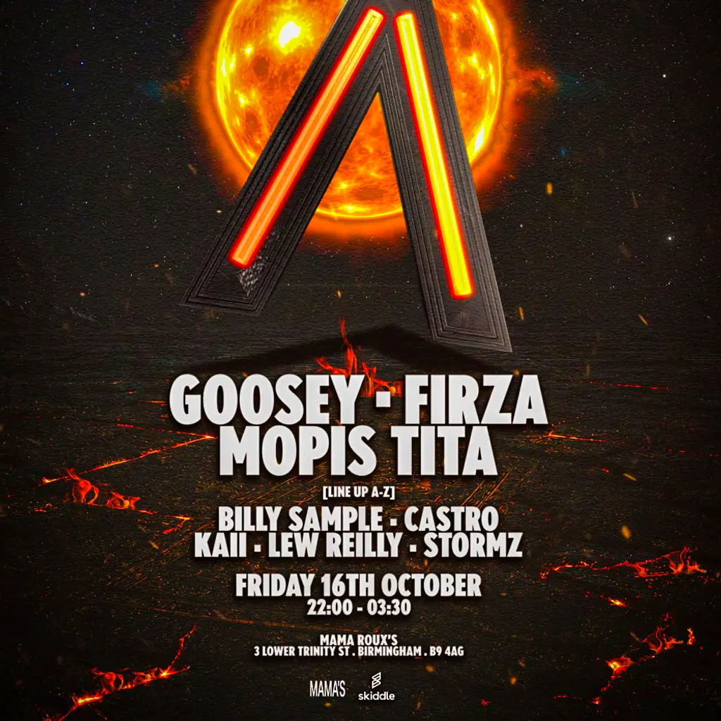 AURORA Presents: Goosey & Firza at Mama Roux's Birmingham