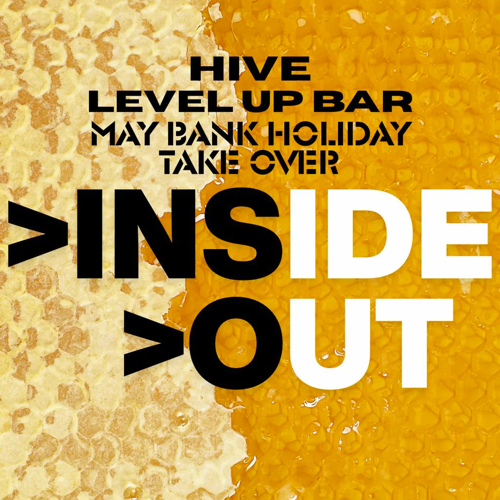 INSIDE//OUT Bank Holiday Takeover at Level Up Bar