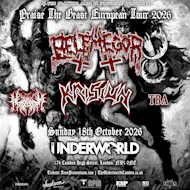 Belphegor / Krisiun / Asagraum at The Underworld