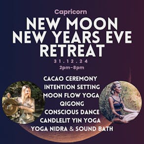 New moon New Year's Eve Retreat with April & Dayna