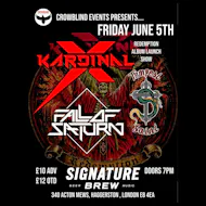 Kardinal X - Tempest Saint - Fall of Saturn at Signature Brew Haggerston
