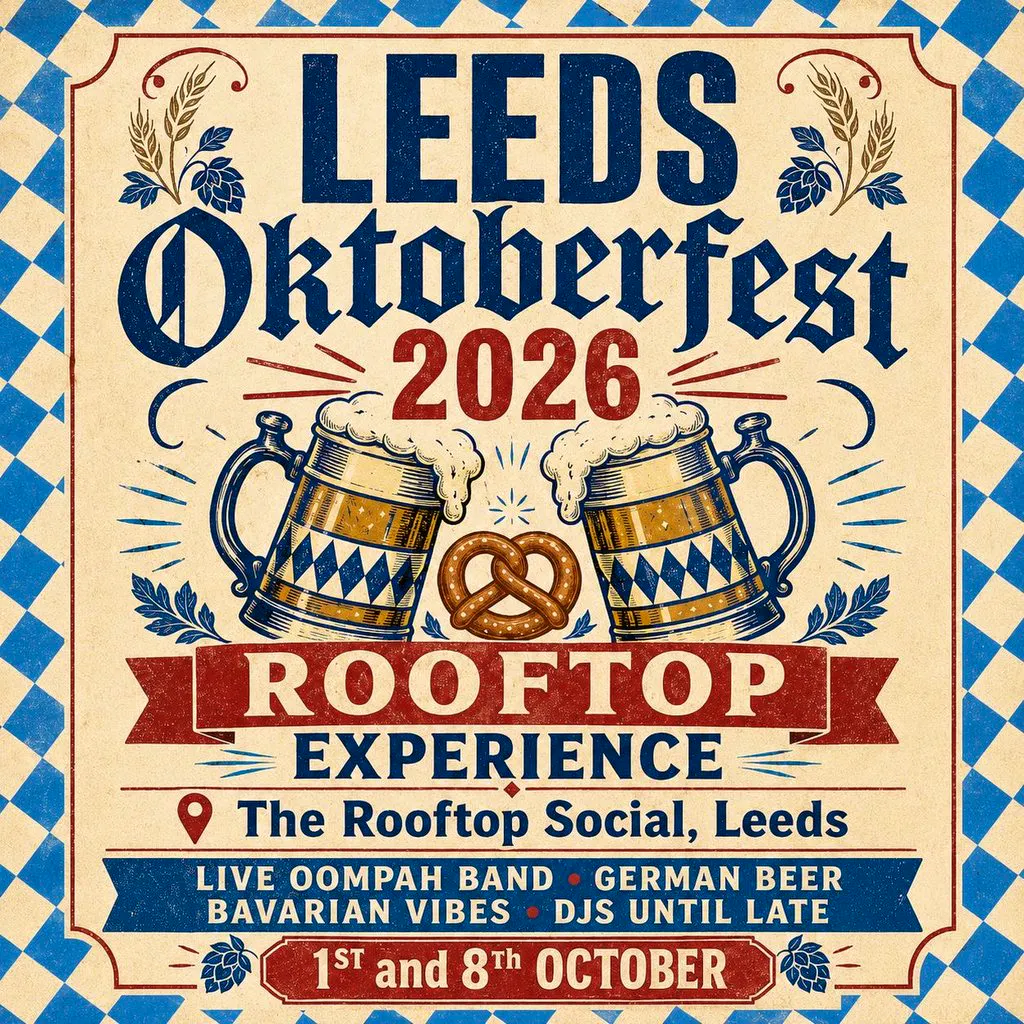Rooftop Oktoberfest 2026 - With Live Oompah Band at The Rooftop Social
