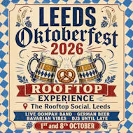 Rooftop Oktoberfest 2026 - With Live Oompah Band at The Rooftop Social