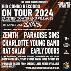 Big Condo Records We the Label, First Lap Tour in Birmingham at The Rainbow Pub Digbeth