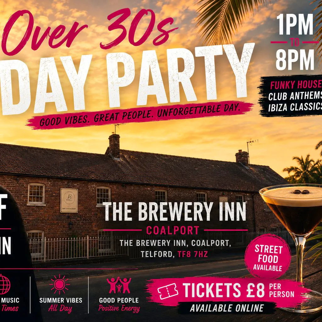 Over 30's Day at The Brewery Inn! at The Brewery Inn