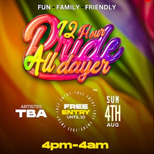 Pride Sunday ALLDAYER (Free Entry)