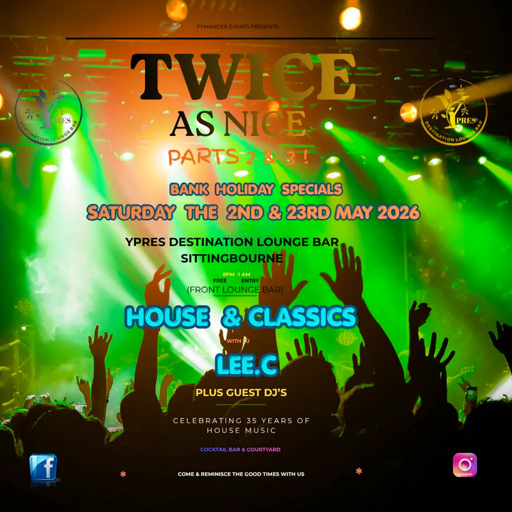 Twice as Nice at Ypres Destination Bar And Lounge