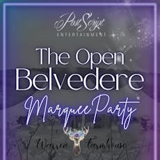 The Open Belvedere, Marquee Party at Warren Farmhouse, Weddings And Events.