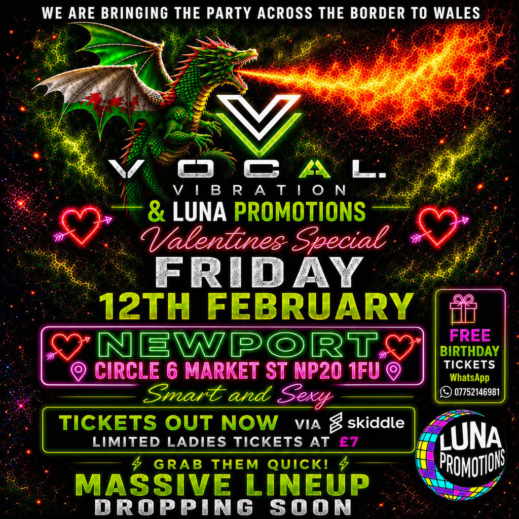 Vocal Vibration & Luna Promotions at Circle Newport