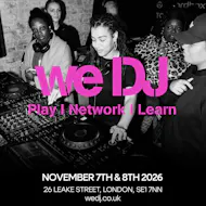 we DJ Expo 2026 at 26 Leake Street