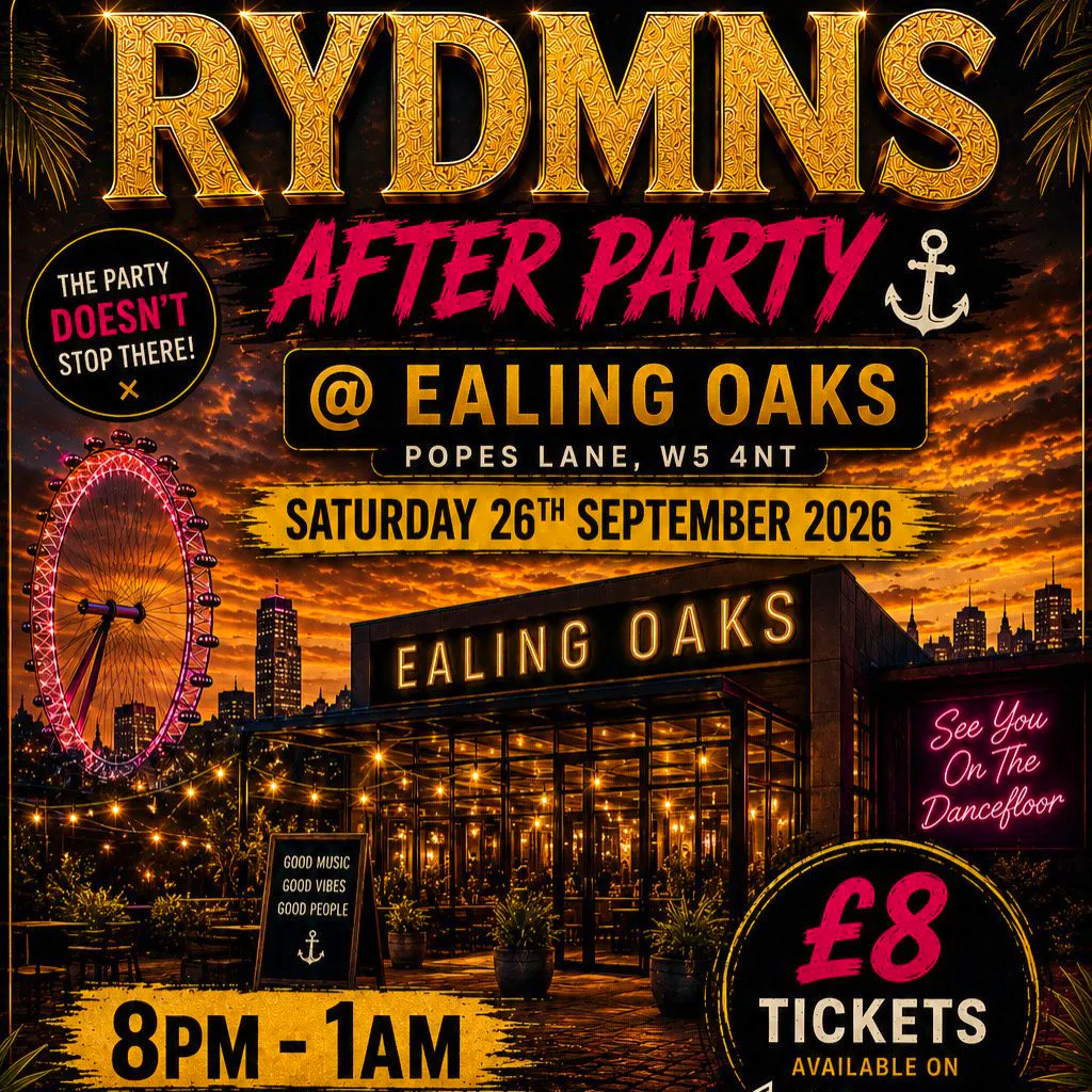 Rydmns After party at The Ealing Oak Pub
