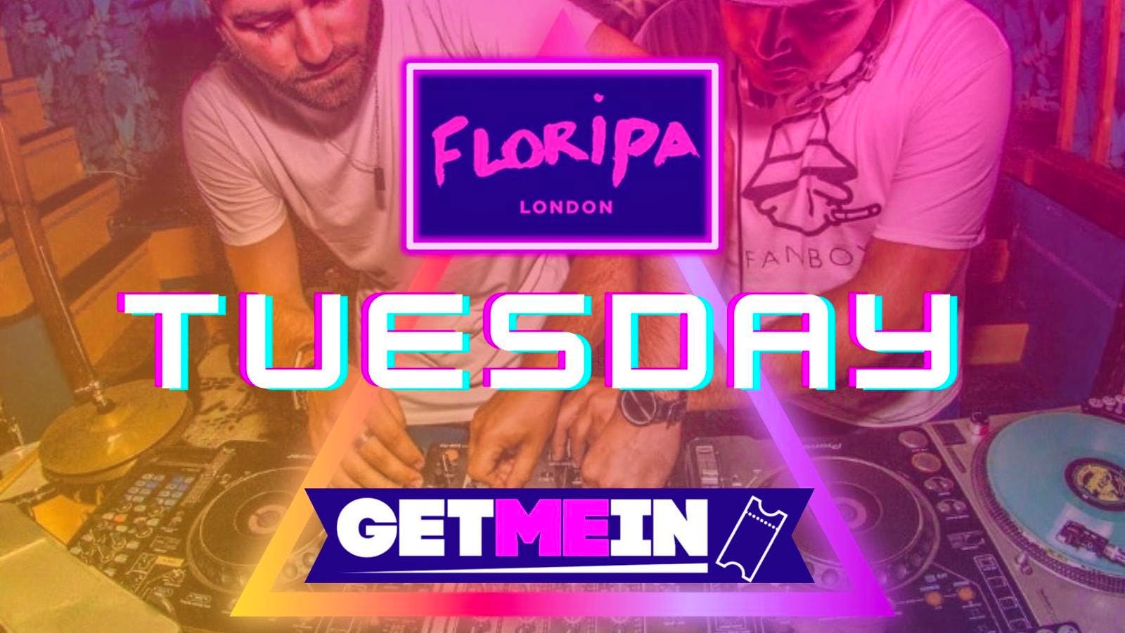 Shoreditch HipHop & RnB Party // Floripa Shoreditch // Every Tuesday // Get Me In! Tickets