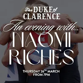 An evening with Naomi Riches