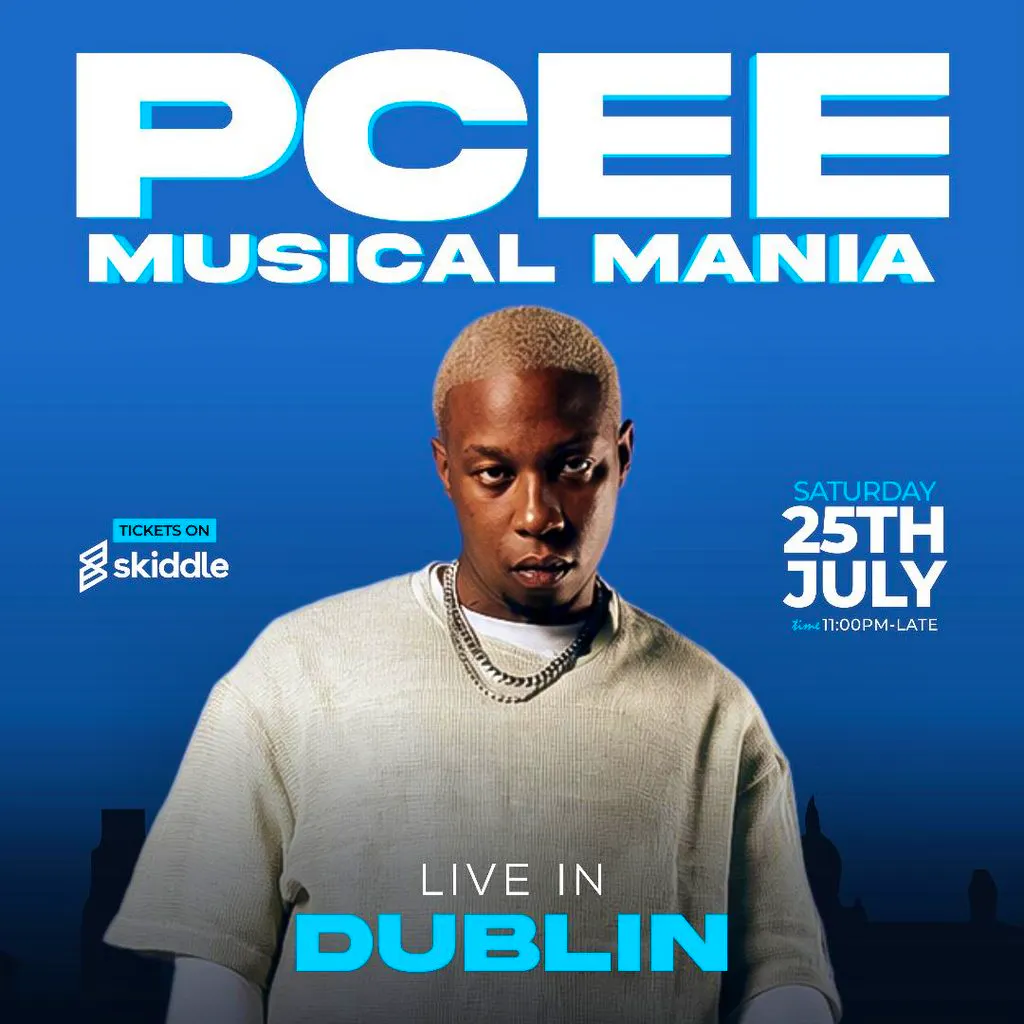 PCEE Musical Mania Live in Dublin Saturday 25th July 2026 at Chillers On The Green