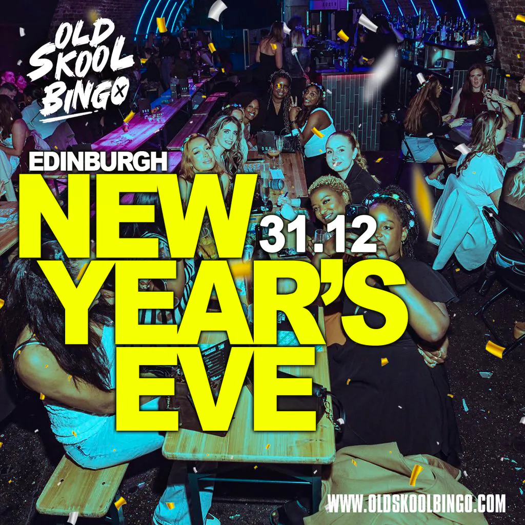 Old Skool Bingo Thurs 31st Dec New Years Eve Edinburgh at Coco Boho