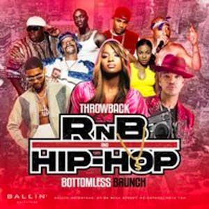 Throwback RnB & Hip Hop Bottomless Brunch