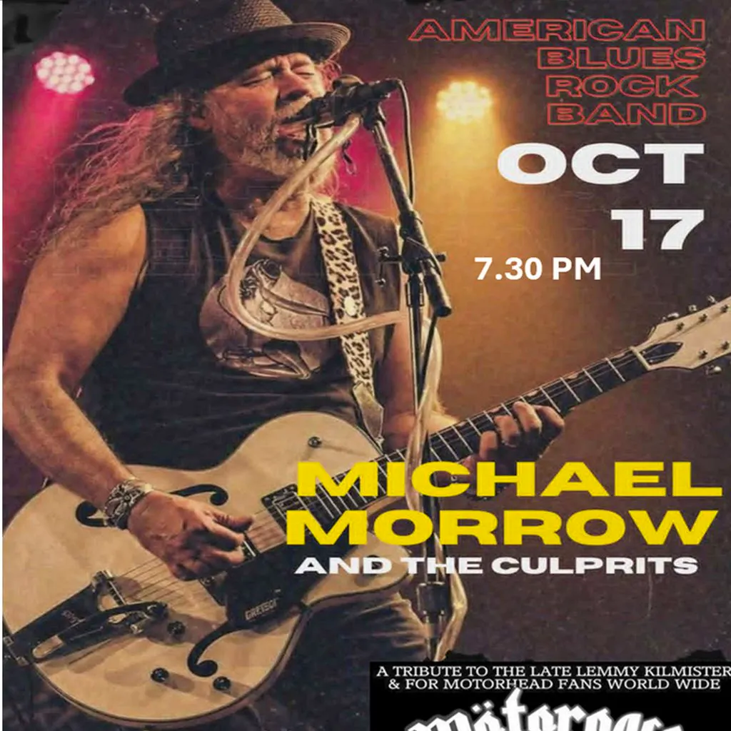 Michael Morrow & The Culprits + special guests Motorpace at The Met Lounge