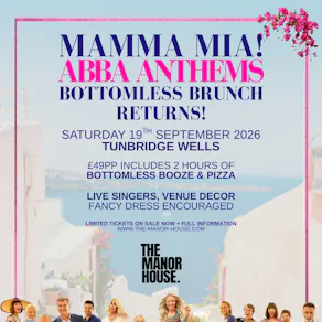 Mamma Mia! ABBA Anthems Bottomless Brunch