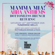Mamma Mia! ABBA Anthems Bottomless Brunch at The Manor House Tunbridge Wells