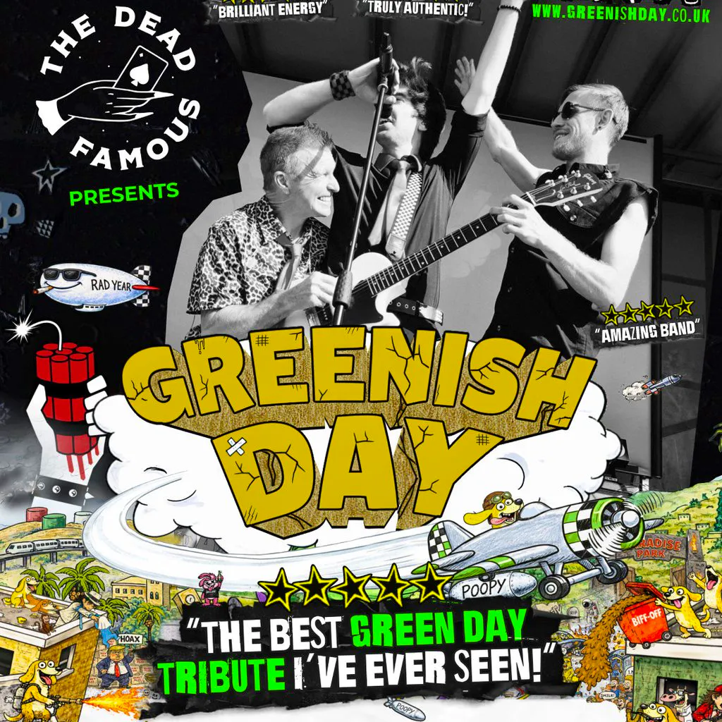 Greenish Day Live at the The Dead Famous Liquor Lounge, Newquay! at The Dead Famous Liquor Lounge