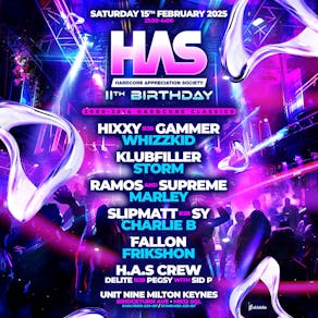 H.A.S 11th Birthday