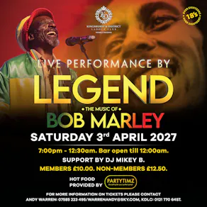LEGEND - Bob Marley Tribute